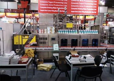 China Automatische Drank Verpakkende Machine, Aseptische Karton het Vullen Machine leverancier