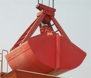 China 16 ton Vier Greep van Clamshell van Kabel de Mechanische Grepen voor het lekkage-Bewijs van Ladingskorrels leverancier