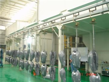 China Productielijn van het Poedercoatng van de lampen de Elektrostatische Nevel met het Hand Bestrooien en Fase 3 leverancier